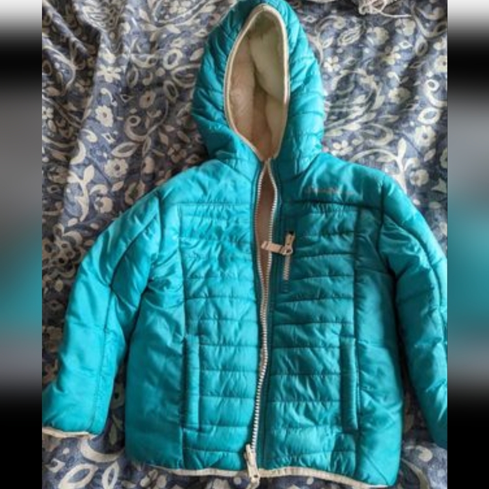 Eddie Bauer 2t winter jacket teal